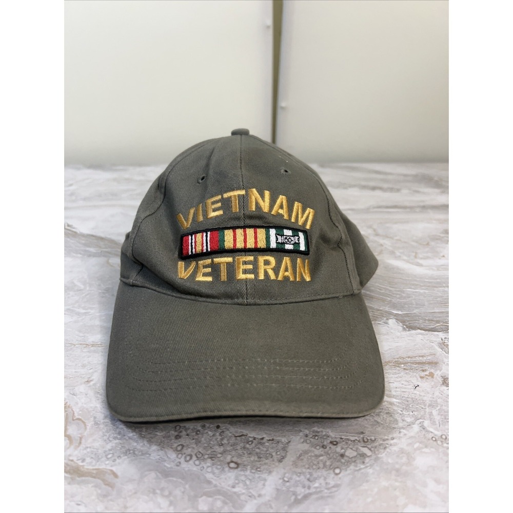 Vietnam Veteran Baseball Hat Adjustable Cap Rothco One Size Military Embroidered